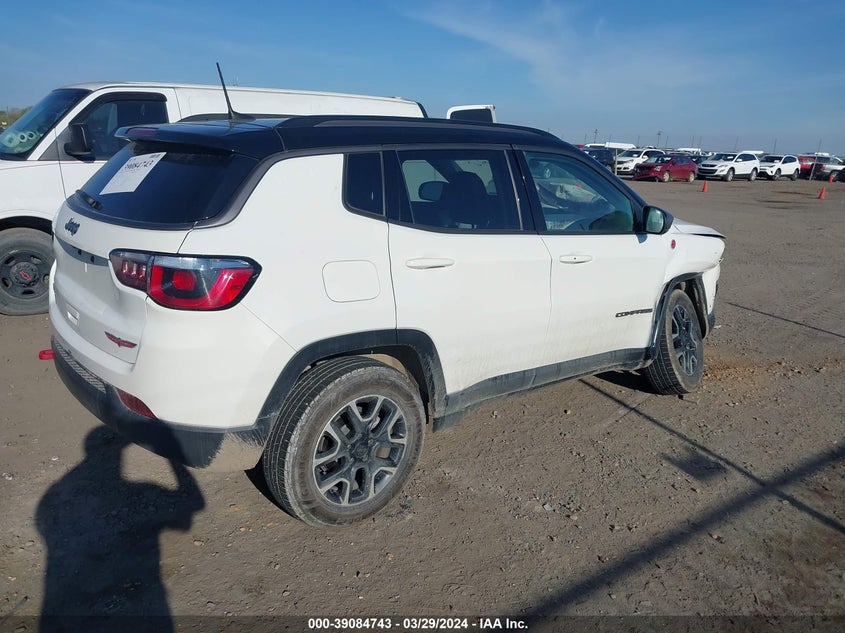 VIN 3C4NJDDB6LT232745 2020 JEEP COMPASS TRAILHAWK 4X4