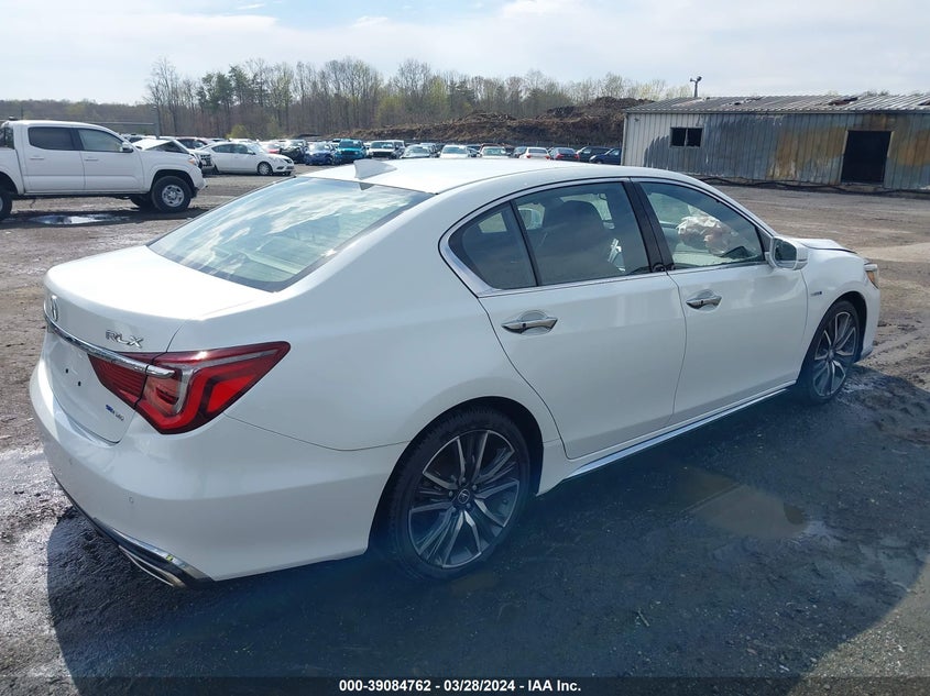 2019 Acura Rlx Sport Hybrid Advance Package VIN: JH4KC2F90KC000162 Lot: 39084762