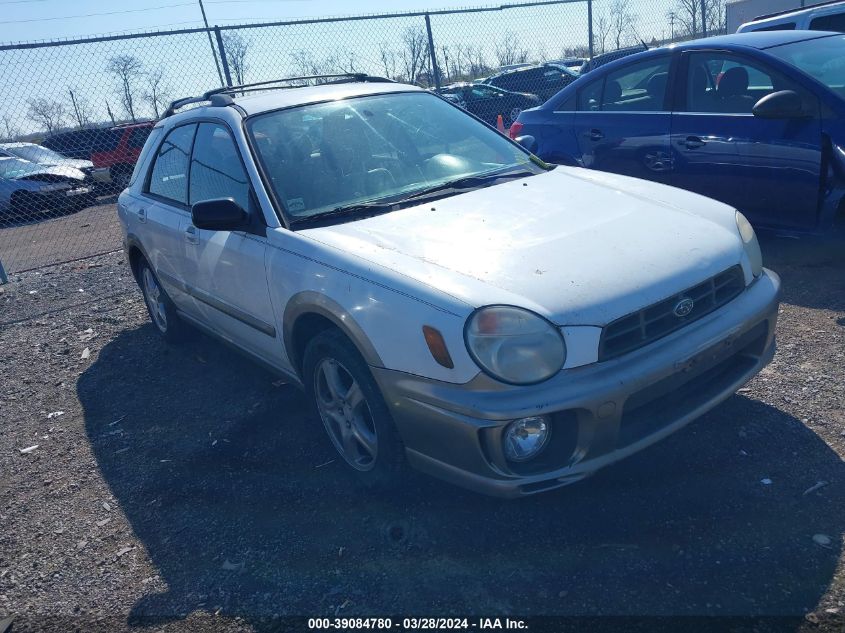 JF1GG68522H801374 | 2002 SUBARU IMPREZA OUTBACK SPORT