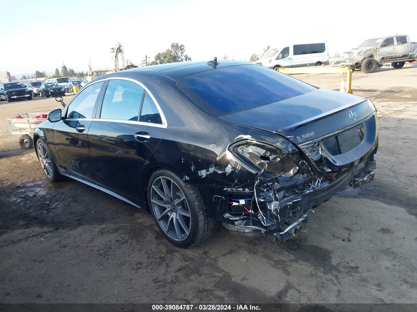2019 Mercedes-Benz S 560 VIN: WDDUG8DB3KA462322 Lot: 39084787