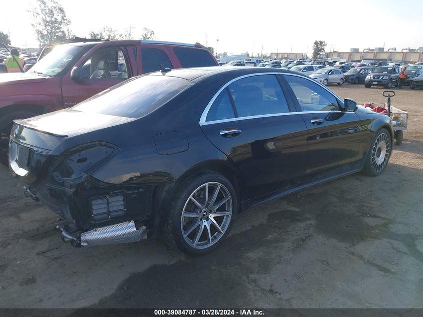 2019 Mercedes-Benz S 560 VIN: WDDUG8DB3KA462322 Lot: 39084787