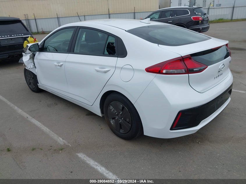 2019 Hyundai Ioniq Hybrid Blue VIN: KMHC65LC2KU139634 Lot: 39084852