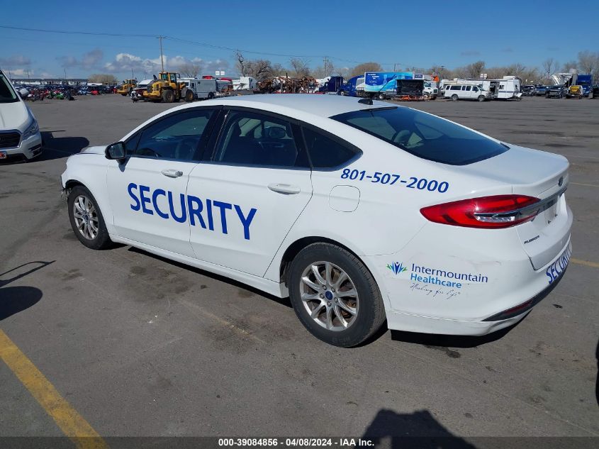 2017 FORD FUSION S - 3FA6P0G71HR280442