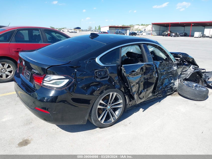 2020 BMW 430I Gran Coupe VIN: WBA4J1C01LCE41445 Lot: 39084866