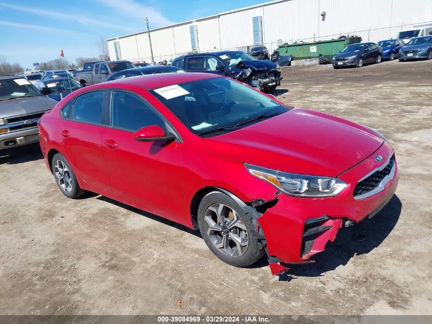 2021 Kia Forte Lxs VIN: 3KPF24ADXME355087 Lot: 39084969