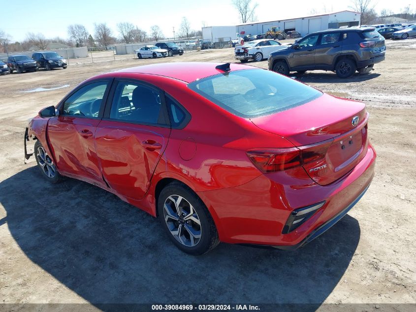 2021 Kia Forte Lxs VIN: 3KPF24ADXME355087 Lot: 39084969