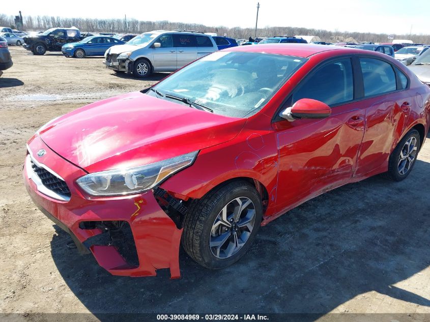 2021 Kia Forte Lxs VIN: 3KPF24ADXME355087 Lot: 39084969