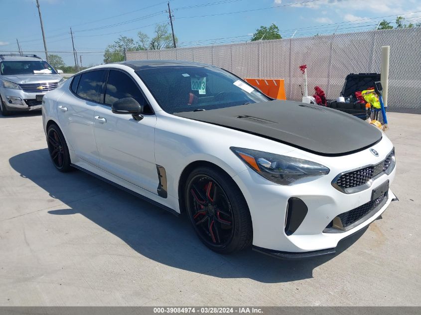 2019 Kia Stinger Gt1 VIN: KNAE45LC6K6045955 Lot: 39084974