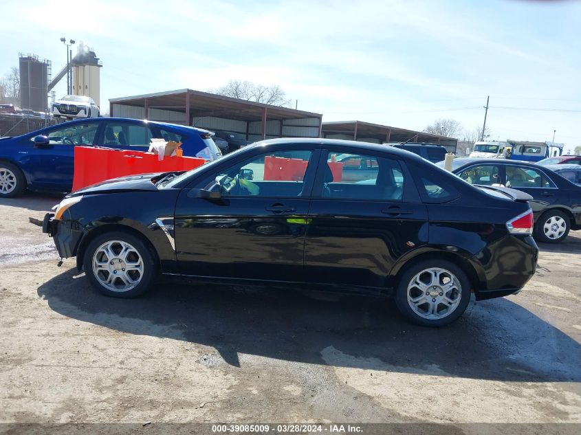 2008 Ford Focus Se/Ses VIN: 1FAHP35N98W231952 Lot: 39085009