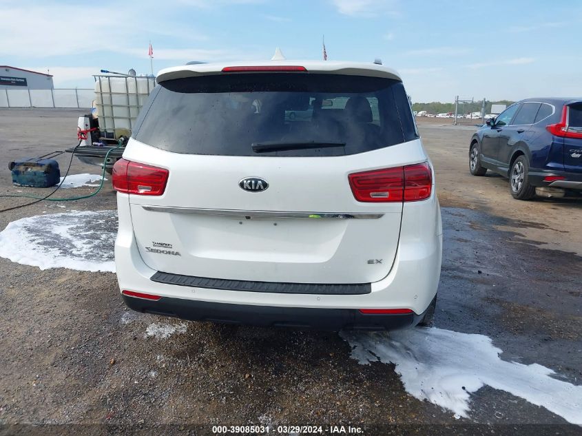 2019 Kia Sedona Ex VIN: KNDMB5C14K6500806 Lot: 39085031