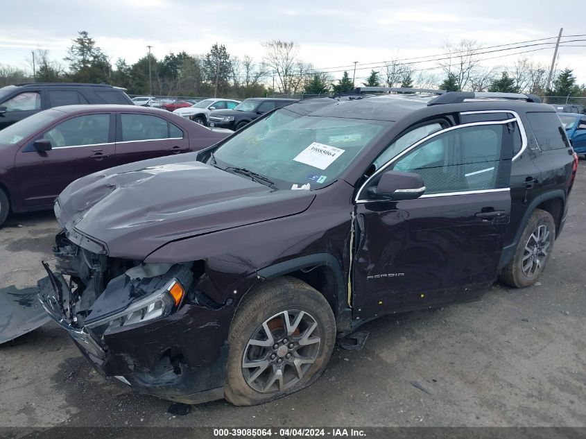 1GKKNRLS2LZ118504 2020 GMC Acadia Fwd Sle