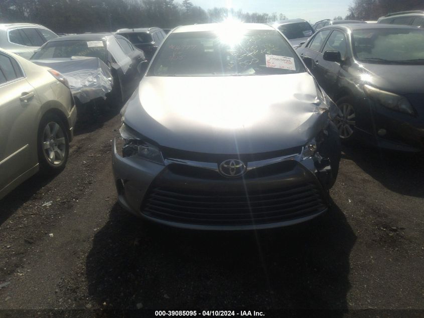 2015 Toyota Camry Xle VIN: 4T4BF1FK5FR486278 Lot: 39085095