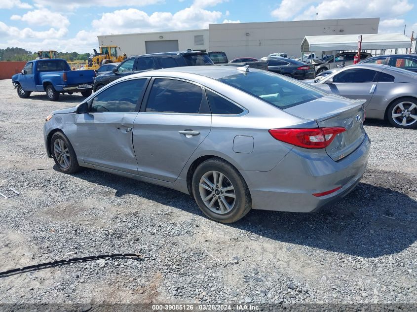 2017 Hyundai Sonata VIN: 5NPE24AFXHH493307 Lot: 39085126