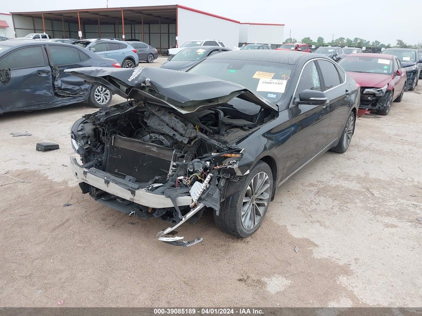 2016 Hyundai Genesis 3.8 VIN: KMHGN4JE1GU137660 Lot: 39085189