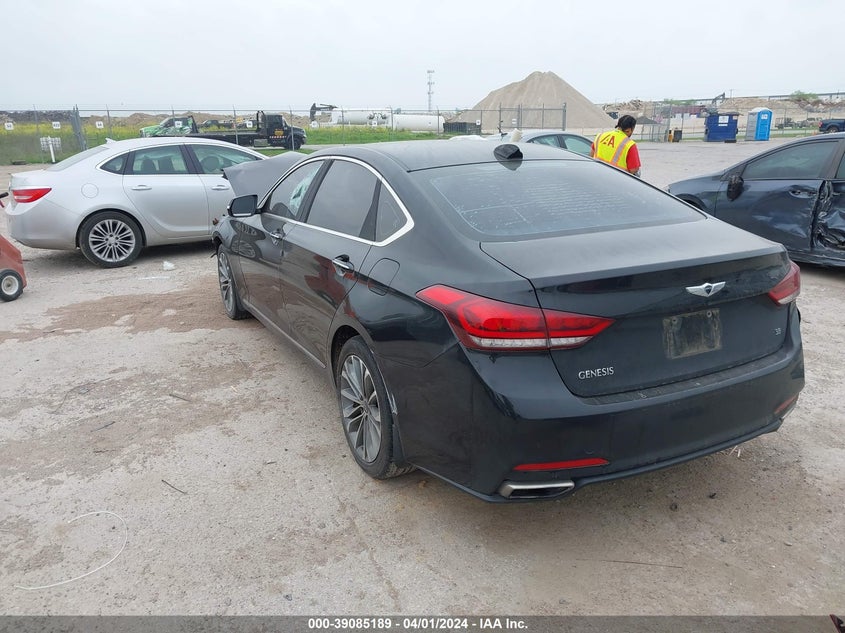 2016 Hyundai Genesis 3.8 VIN: KMHGN4JE1GU137660 Lot: 39085189