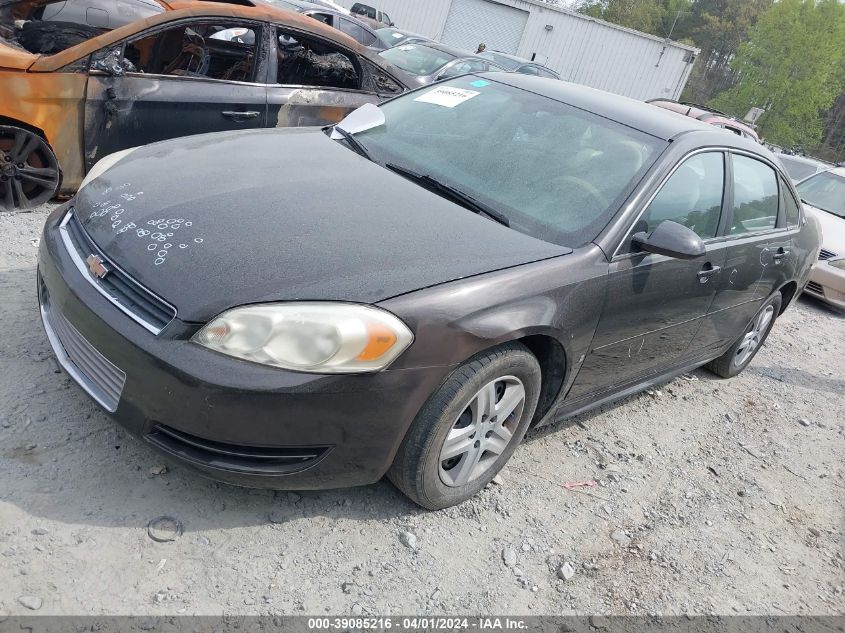 2009 Chevrolet Impala Ls VIN: 2G1WB57N091209302 Lot: 39085216