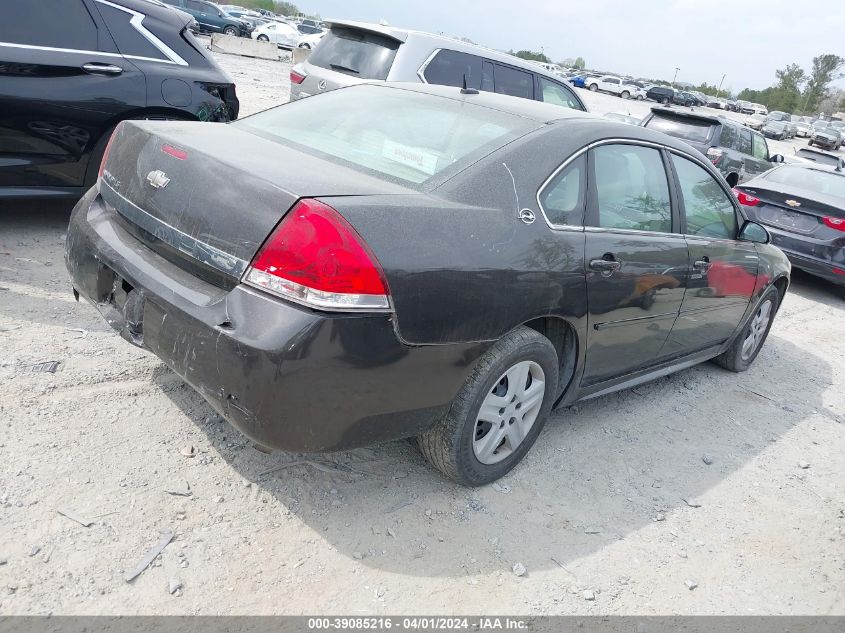 2009 Chevrolet Impala Ls VIN: 2G1WB57N091209302 Lot: 39085216