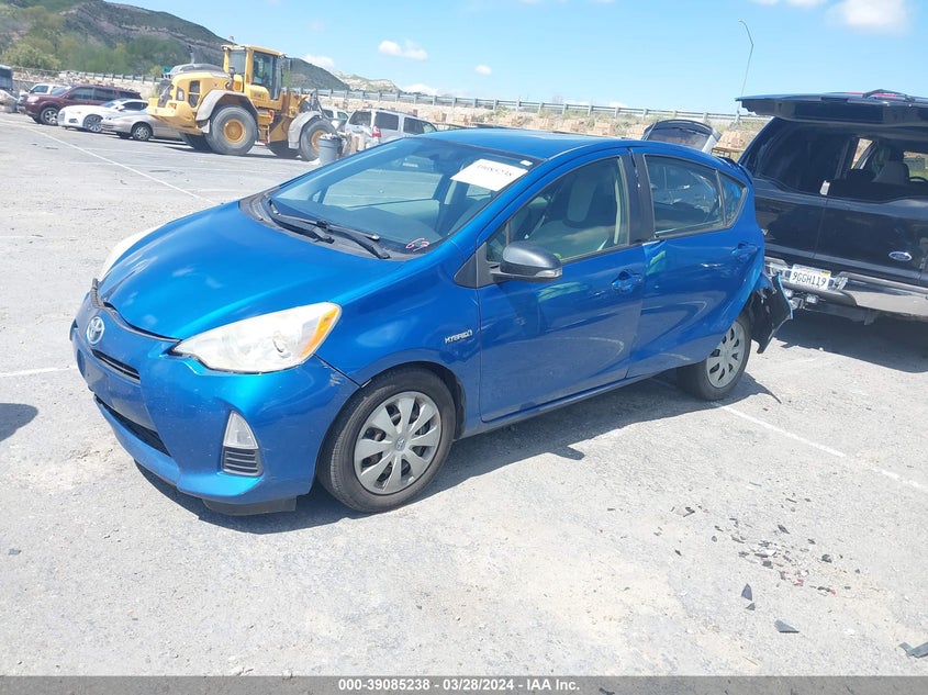 2013 Toyota Prius C One VIN: JTDKDTB39D1047341 Lot: 39085238