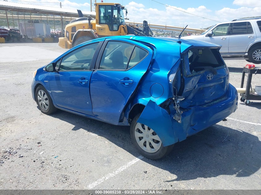 2013 Toyota Prius C One VIN: JTDKDTB39D1047341 Lot: 39085238