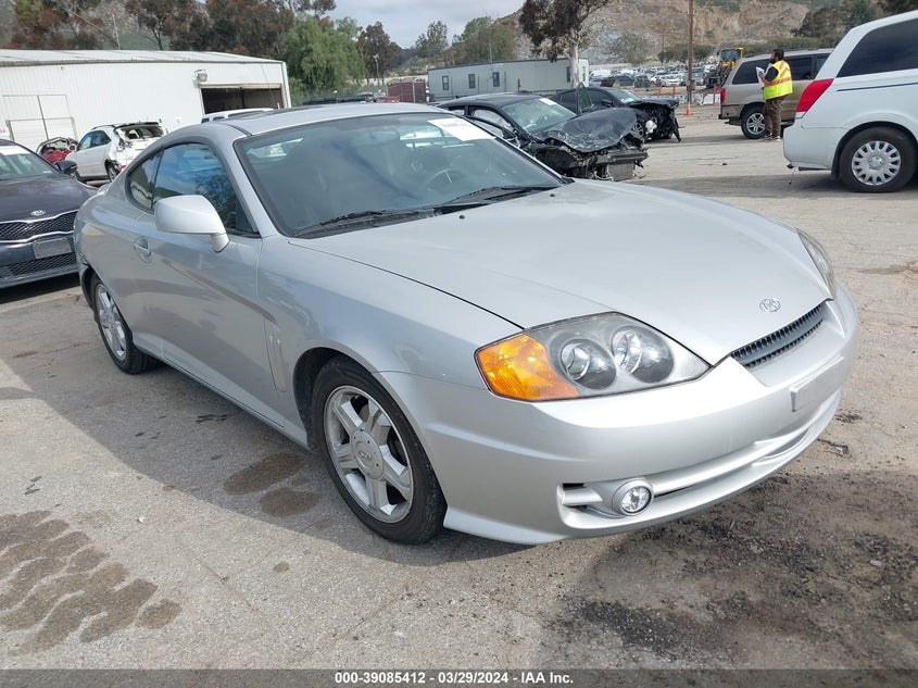 2003 Hyundai Tiburon VIN: KMHHM65D43U087903 Lot: 39085412