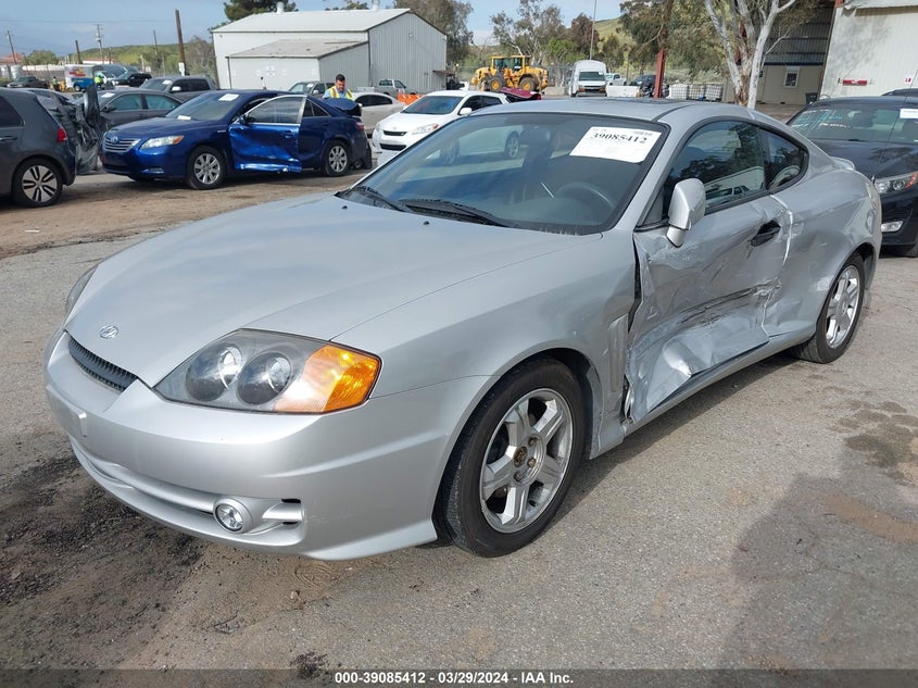 2003 Hyundai Tiburon VIN: KMHHM65D43U087903 Lot: 39085412