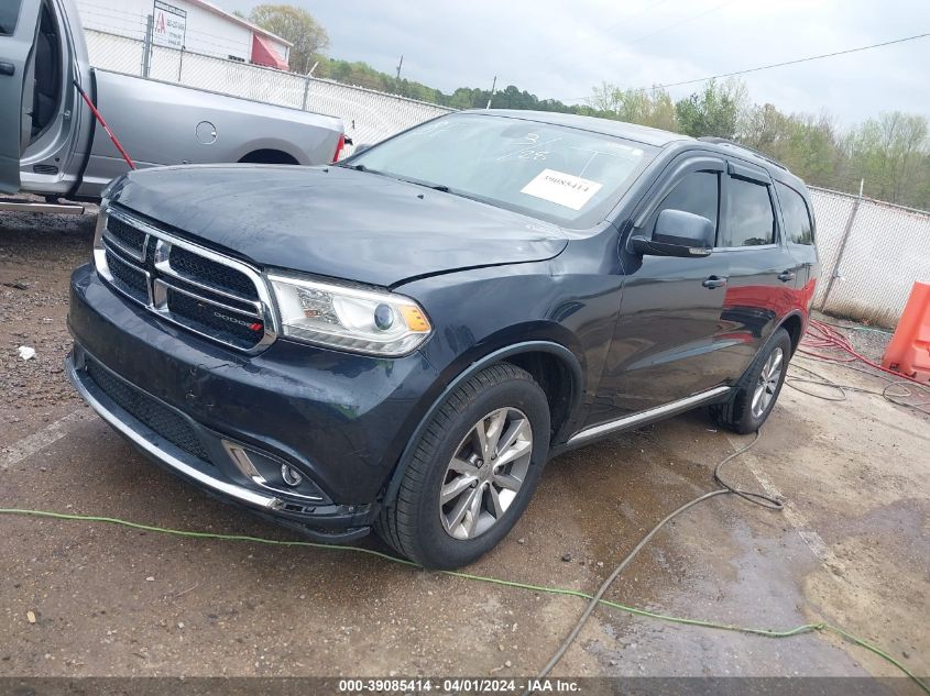 2014 Dodge Durango Limited VIN: 1C4RDHDG1EC551741 Lot: 39085414