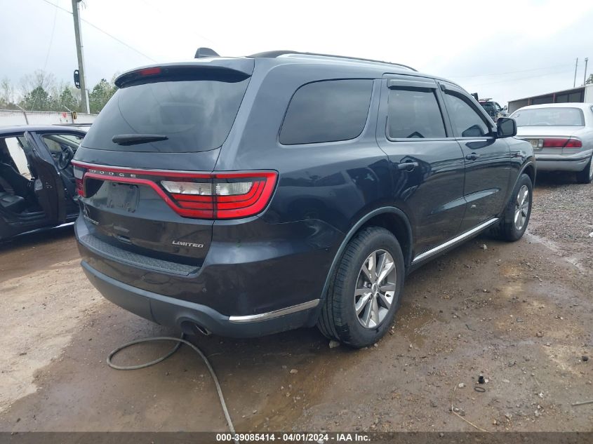 2014 Dodge Durango Limited VIN: 1C4RDHDG1EC551741 Lot: 39085414