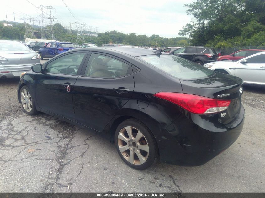 2011 Hyundai Elantra Limited VIN: 5NPDH4AE2BH012264 Lot: 39085477