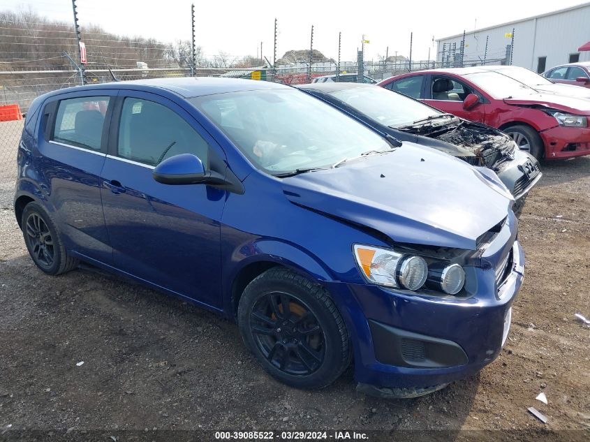2013 CHEVROLET SONIC LT AUTO - 1G1JC6SB4D4158474