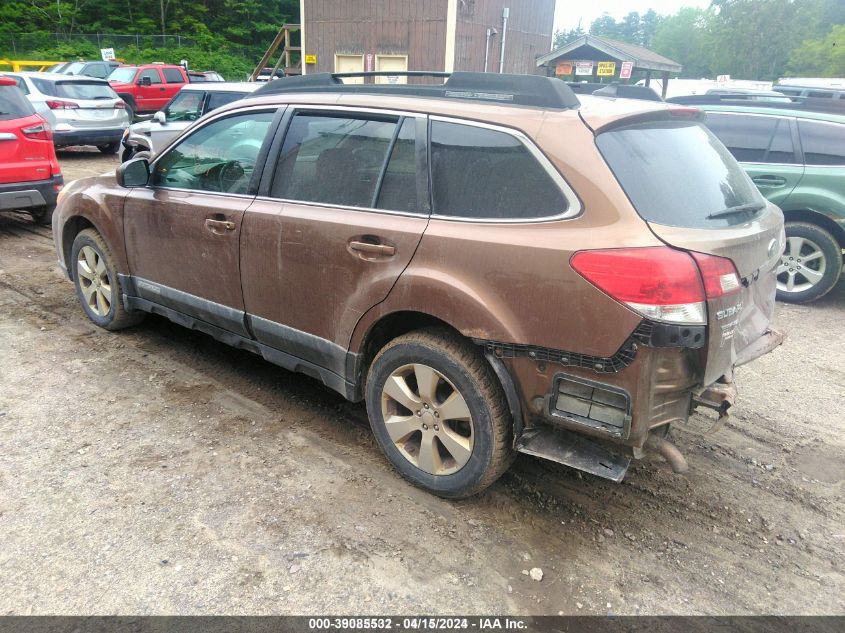 2011 Subaru Outback 2.5I Limited VIN: 4S4BRBKC4B3312451 Lot: 39085532