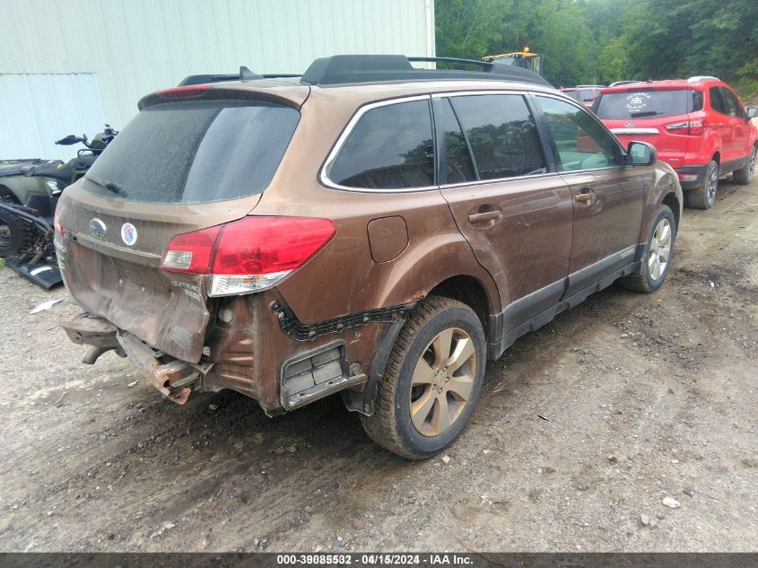 2011 Subaru Outback 2.5I Limited VIN: 4S4BRBKC4B3312451 Lot: 39085532