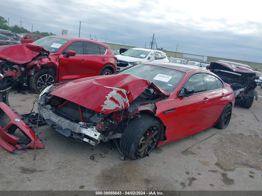 2013 BMW 650I Gran Coupe VIN: WBA6B2C50DD128743 Lot: 39085643