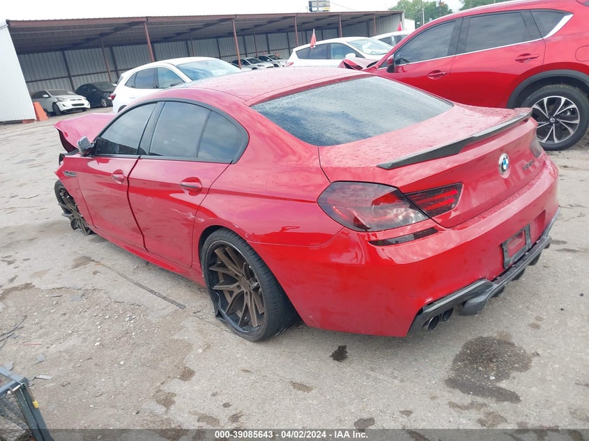 2013 BMW 650I Gran Coupe VIN: WBA6B2C50DD128743 Lot: 39085643