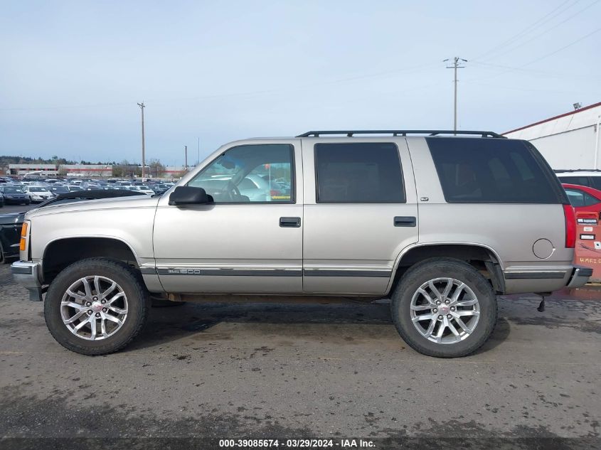 1GKEK13R7XJ766784 1999 GMC Yukon Sle