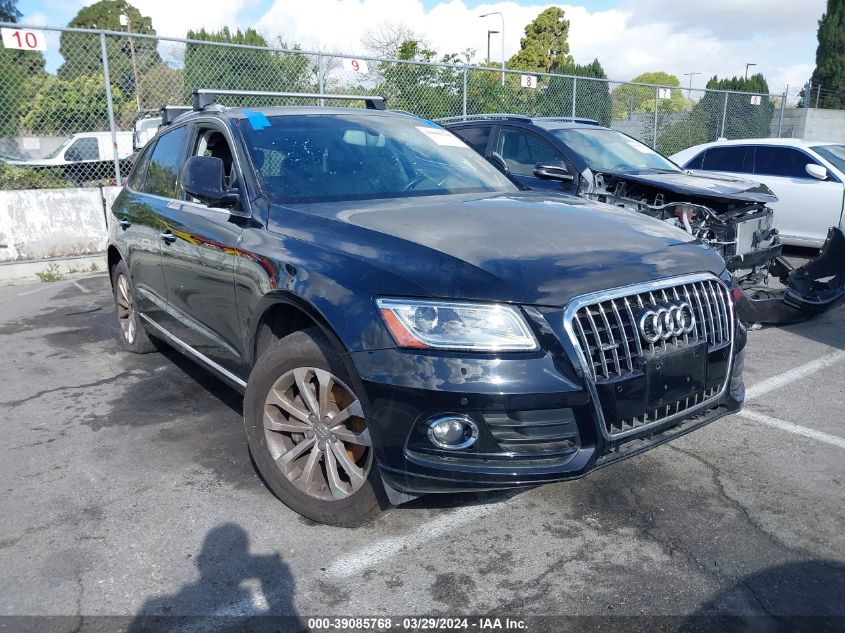 2016 Audi Q5 2.0T Premium VIN: WA1L2AFP0GA129873 Lot: 39085768