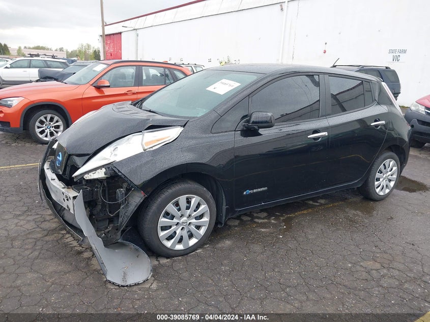 2015 Nissan Leaf S VIN: 1N4AZ0CP8FC300823 Lot: 39085769