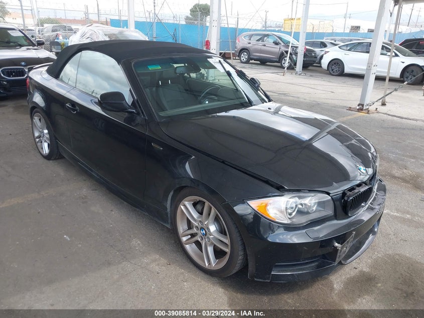 2011 BMW 135I VIN: WBAUN7C50BVM25272 Lot: 39085814