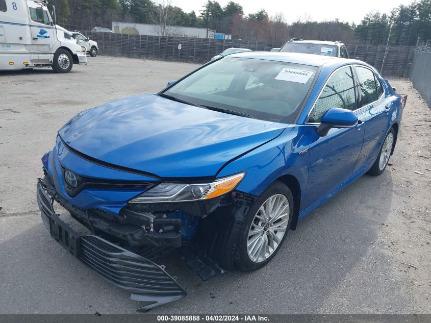 2020 Toyota Camry Xle Hybrid VIN: 4T1F31AK2LU019472 Lot: 39085888