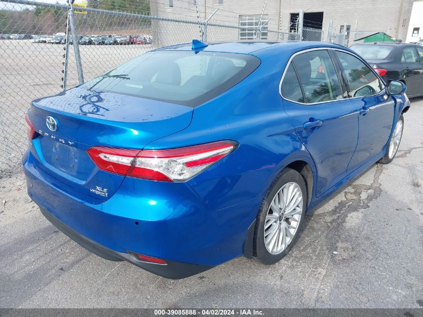 2020 Toyota Camry Xle Hybrid VIN: 4T1F31AK2LU019472 Lot: 39085888