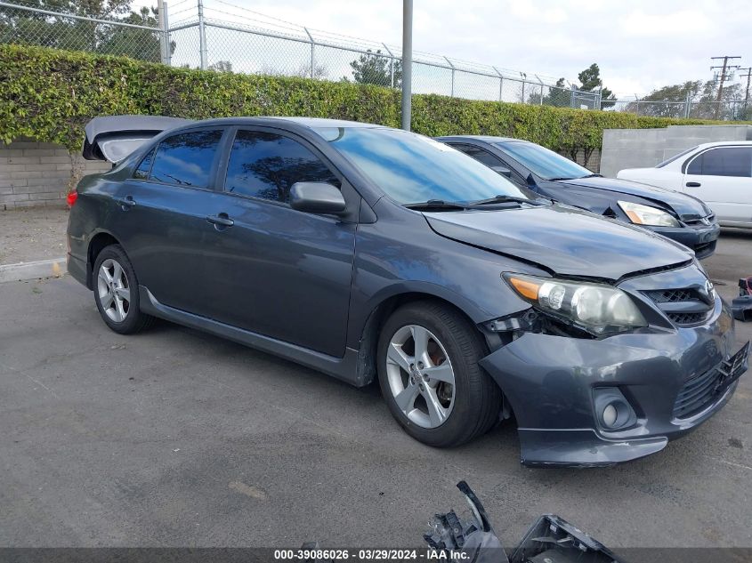 2011 Toyota Corolla S VIN: 2T1BU4EE4BC621596 Lot: 39086026