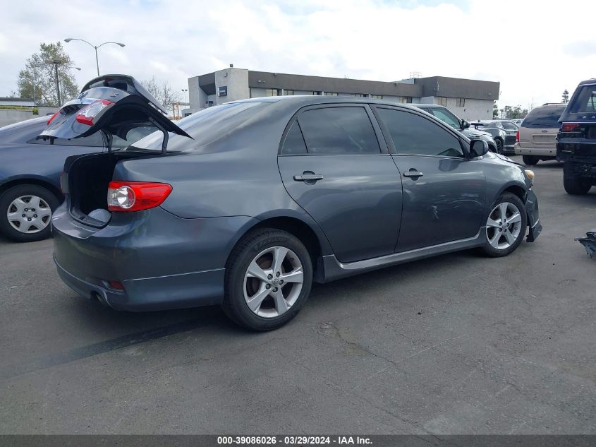 2011 Toyota Corolla S VIN: 2T1BU4EE4BC621596 Lot: 39086026