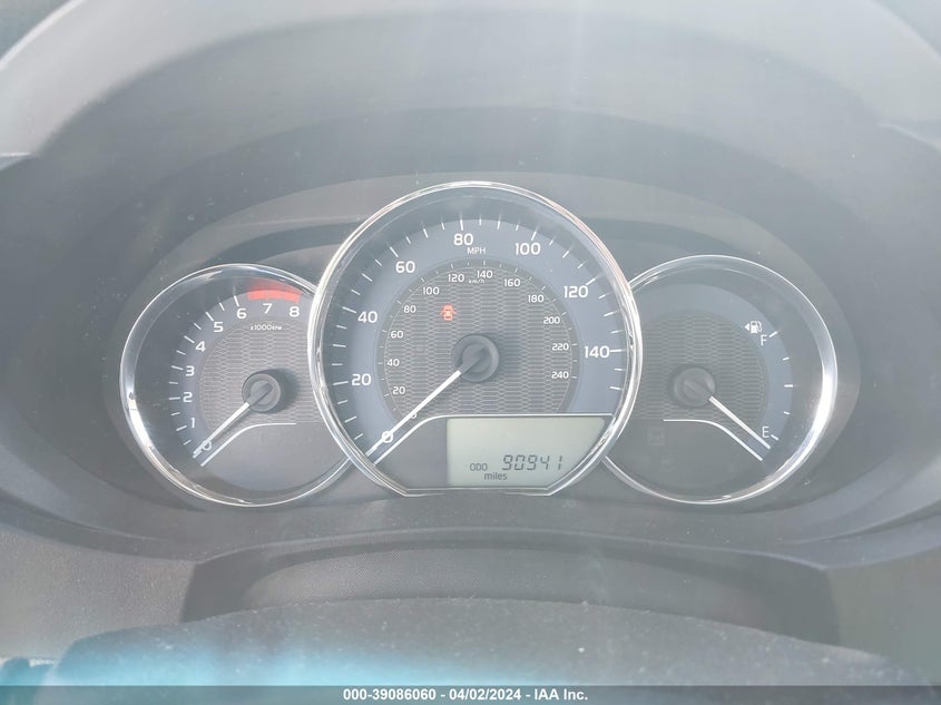 2014 TOYOTA COROLLA LE PLUS - 5YFBURHE1EP160385