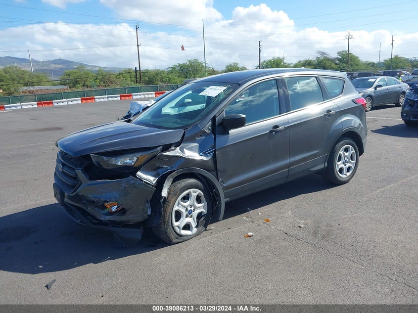 VIN 1FMCU0F70KUB79783 2019 FORD ESCAPE S
