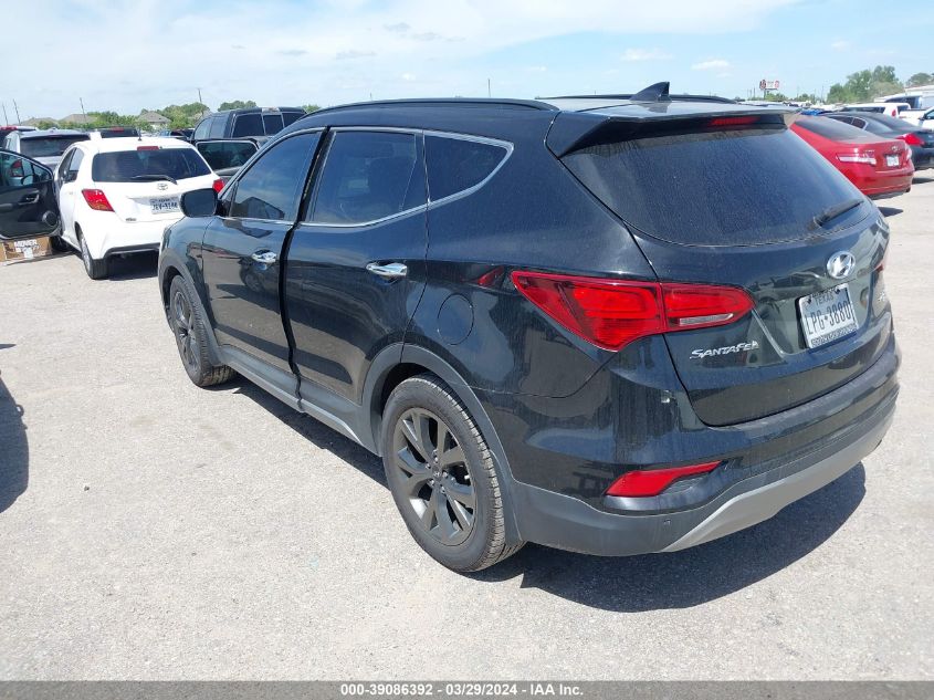 2017 Hyundai Santa Fe Sport 2.0T Ultimate VIN: 5NMZW4LA3HH041042 Lot: 40645120