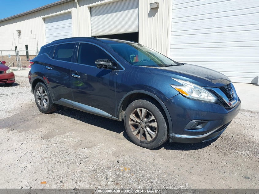 NISSAN MURANO PLATINUM/S/SL/SV 2017