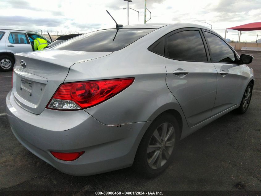 2014 Hyundai Accent Gls VIN: KMHCU4AE7EU763969 Lot: 40417645