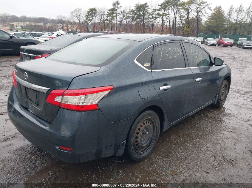 2014 Nissan Sentra Fe+ S/Fe+ Sv/S/Sl/Sr/Sv VIN: 3N1AB7AP2EY216368 Lot: 39086687