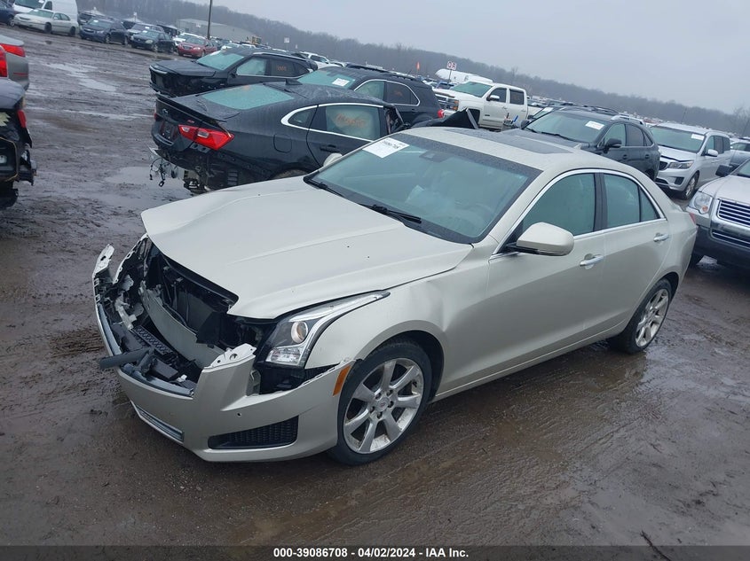 2014 CADILLAC ATS LUXURY - 1G6AH5SX1E0194178