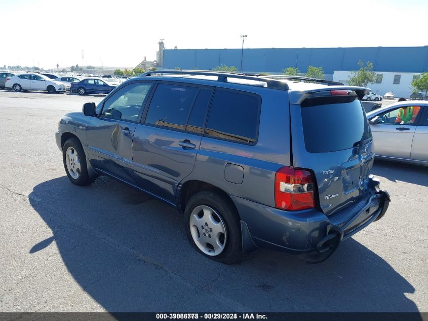 2004 Toyota Highlander Limited V6 VIN: JTEEP21A640022834 Lot: 39086775