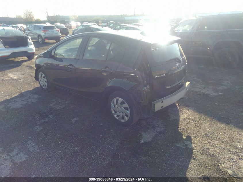 2015 Toyota Prius C Two VIN: JTDKDTB30F1114881 Lot: 39086846